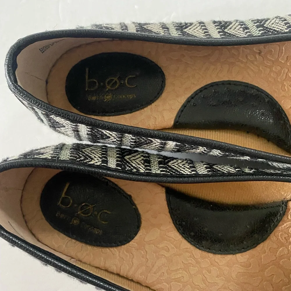B.O.C. Aztec Print Slip On Espadrille Shoes